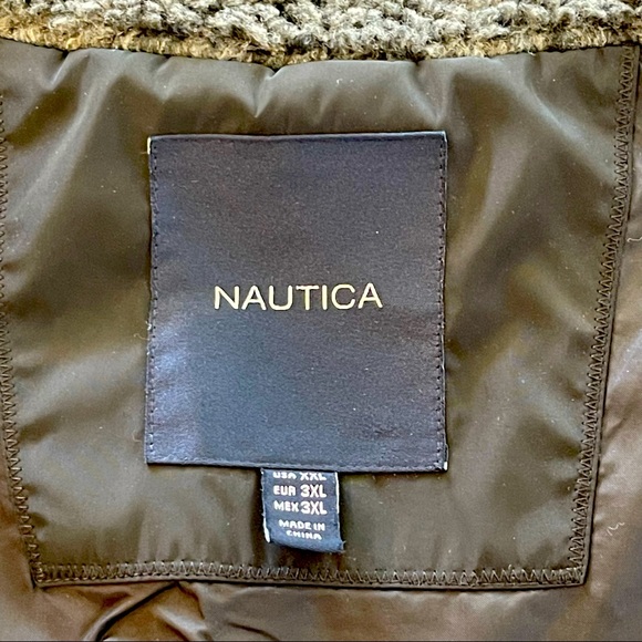Mens Nautica XXL Black Wool Vest - Picture 8 of 10
